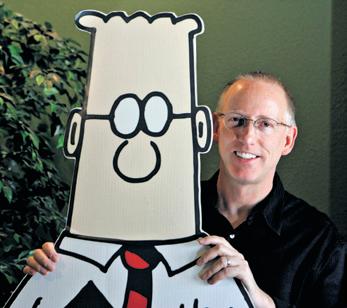 Scott Adams, whose comic strip ‘Dilbert’ ridiculed white-collar office life, dies at 68