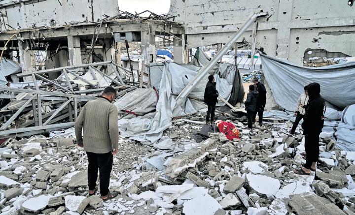 Winter storms kill 4 displaced Palestinians in Gaza