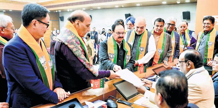 Nitin Nabin unopposed candidate for BJP prez