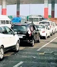 Vehicle NOC only after pending toll dues cleared