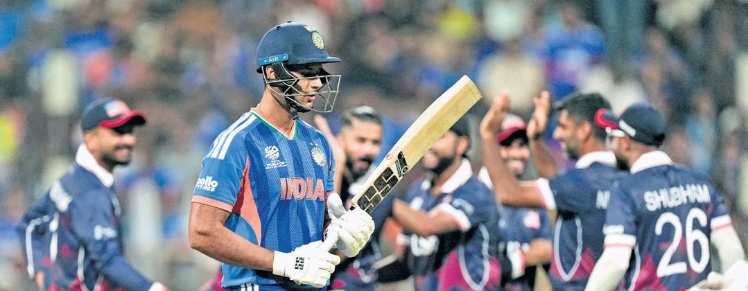 INDIA LOOK UP TO SKY FOR BLESSING
