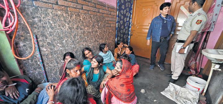 Woman, 3 children found murdered in Samaypur Badli; husband on run