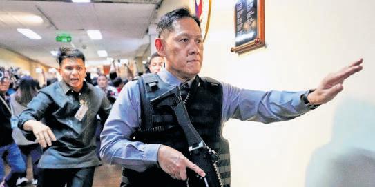 Gunshots heard in Philippine Senate amid ICC-linked arrest bid
