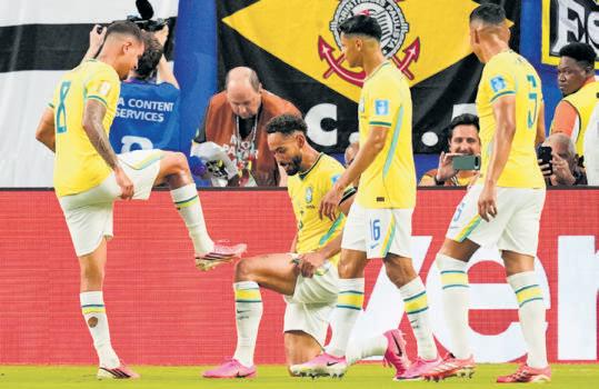 Not like watching Brazil but Selecao may like it that way