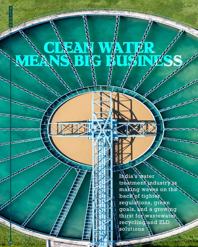 CLEAN WATER MEANS BIG BUSINESS