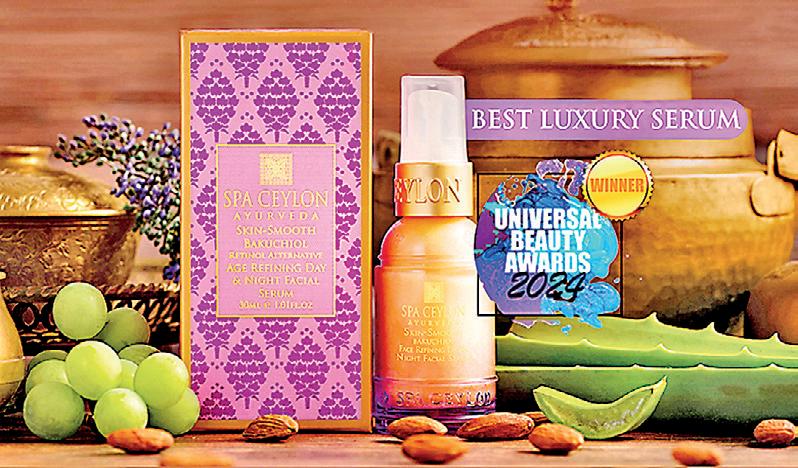 Spa Ceylon receives int’l recognition for White Rice and Bakuchiol ranges