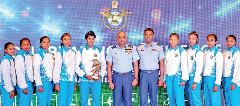 Air Force sports achievers felicitated