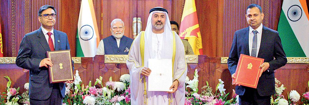 India, Sri Lanka and UAE forge trilateral partnership to develop Trincomalee as regional energy hub
