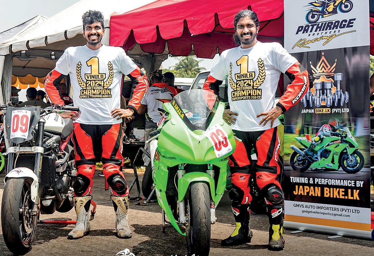 PATHIRAGE BROTHERS RACING MAKE HISTORY
