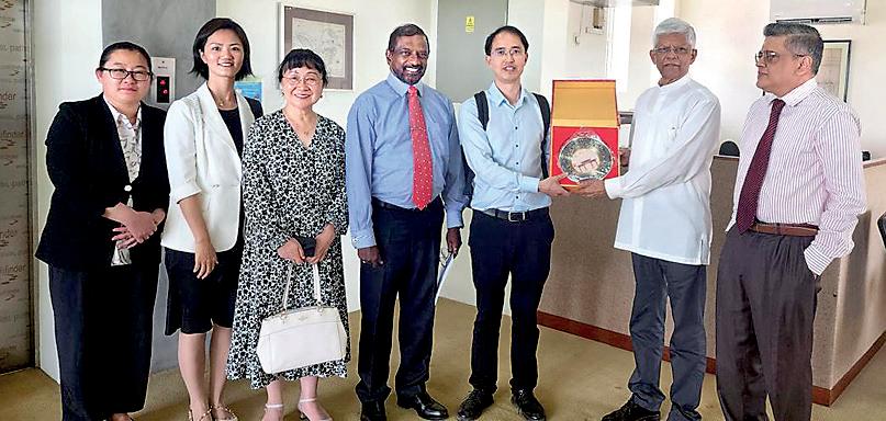 Pathfinder Foundation receives a delegation from Sichuan University