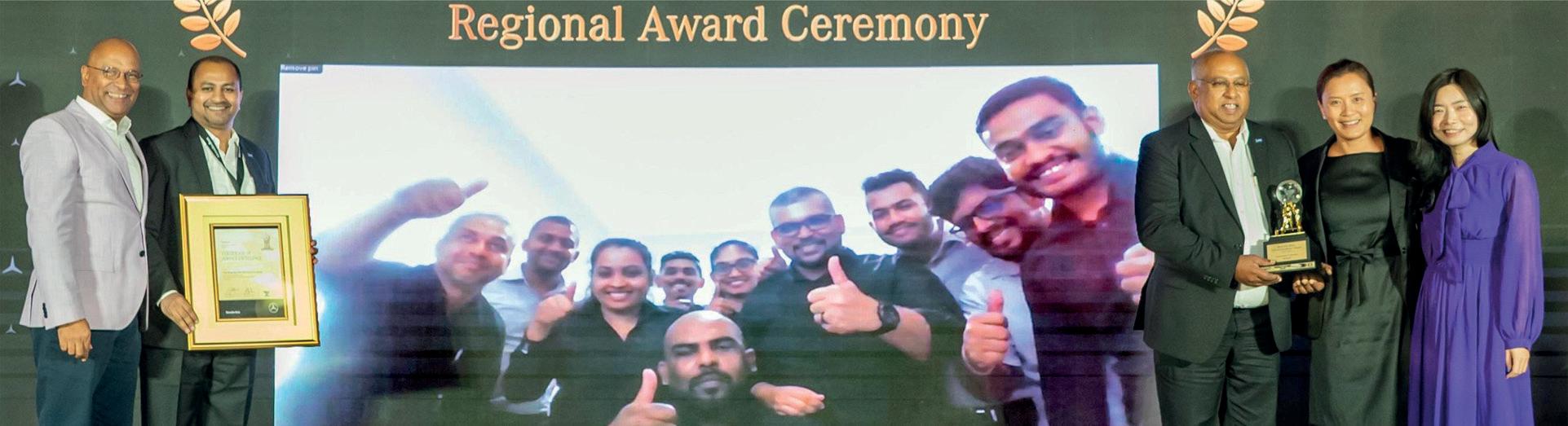 DIMO excels at Mercedes-Benz Service Excellence Regional Award Ceremony