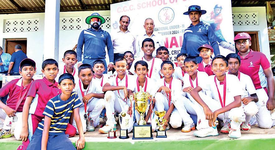 CR Cricket Academy bags U-11 Tourney
