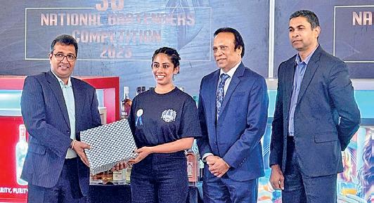 Hiruni of Cinnamon Citadel Kandy secures victory at National Bartenders Regional Competition