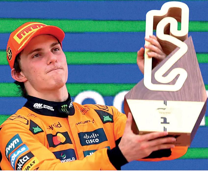 Piastri wins Spanish GP as Verstappen penalised