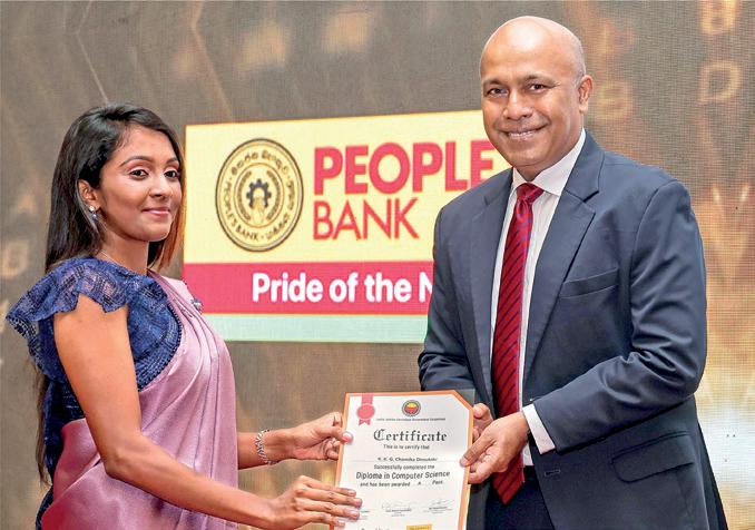 People's Bank and Sarvodaya Fusion hold tech skill development program graduation