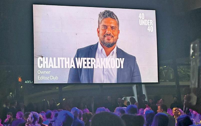 Chali Weerakkody among South Australia's top young entrepreneurs