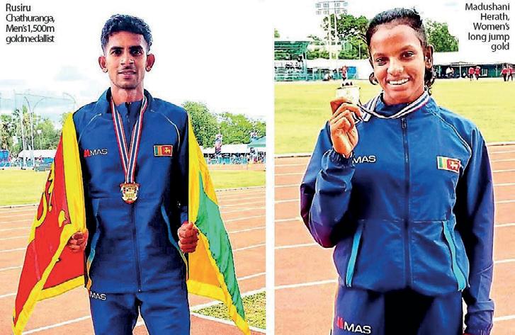 Sri Lanka win four medals at Thai Open Athletic Championship