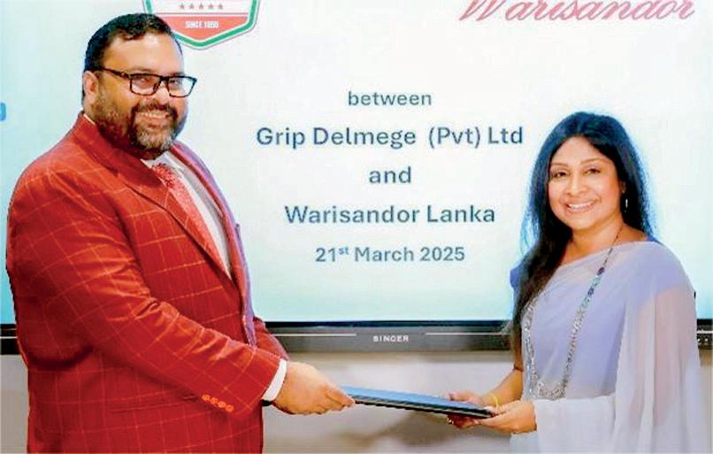 Grip Delmege partners with Warisandor to introduce fireproof doors to Sri Lanka