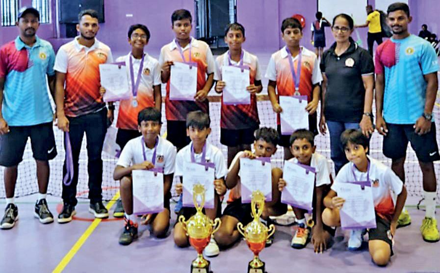 CIS emerge U14 tennis champs