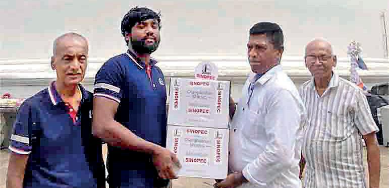 Sinopec support for Kiri Vehera renovation and Kasagala Rajamaha Perahera