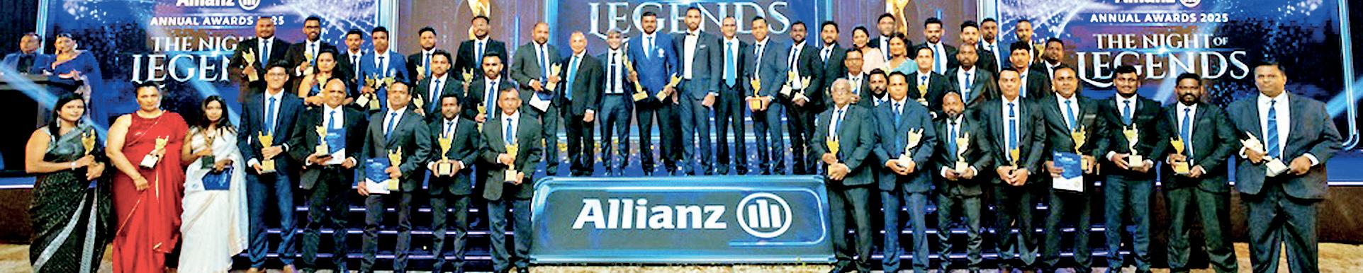 Allianz Insurance Lanka recognises top performers