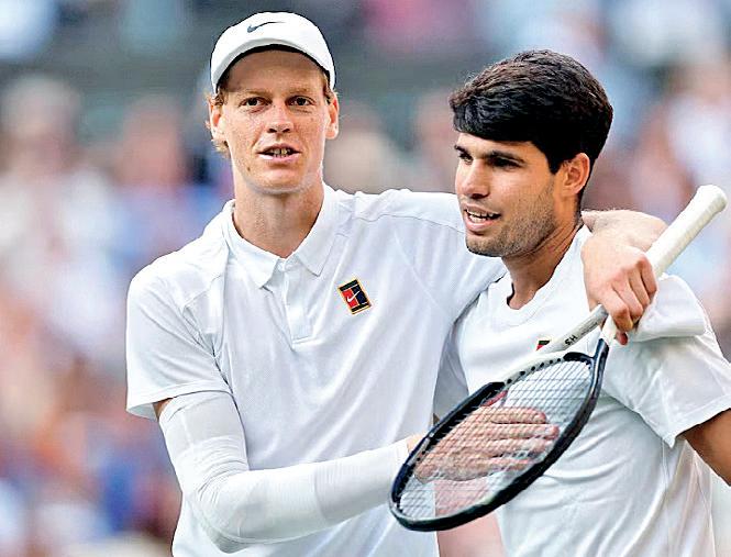 SINNER-ALCARAZ RIVALRY 'A GIFT TO TENNIS'