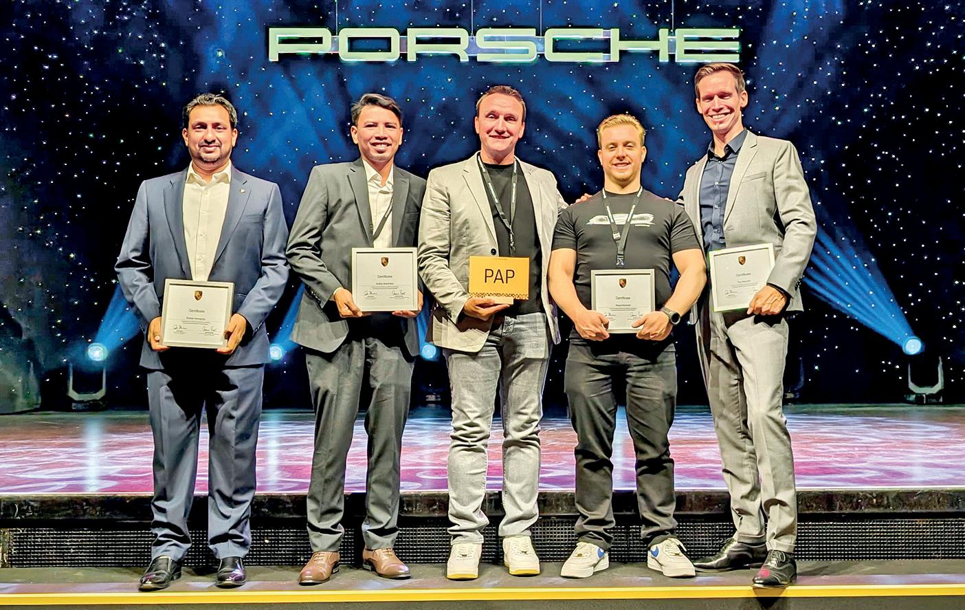 Porsche Sri Lanka amongst winners of Porsche Aftersales World Challenge 2024