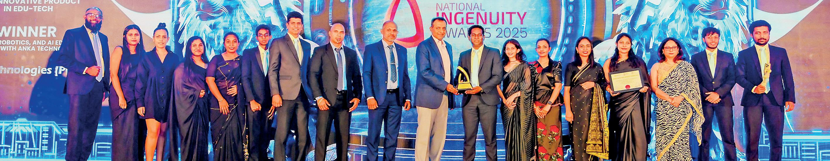 ANKA Technologies shines at the National Ingenuity Awards 2025, securing three prestigious awards in the categories of driving STEM, Robotics, and Al Education in Sri Lanka