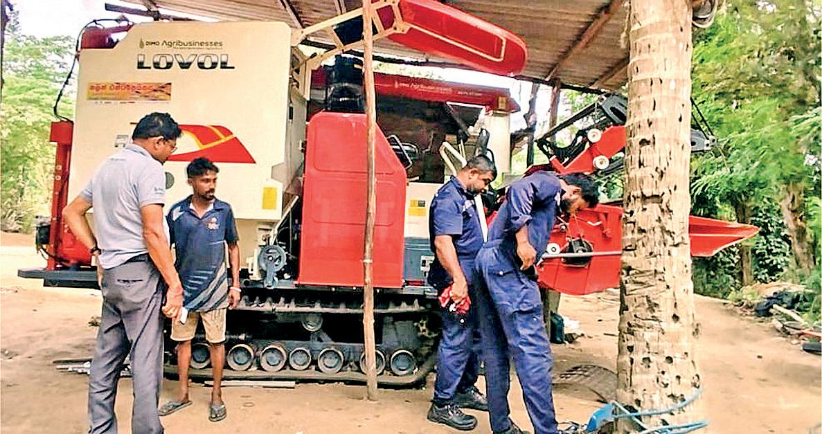 DIMO offers warranty on rubber tracks for LOVOL harvesters
