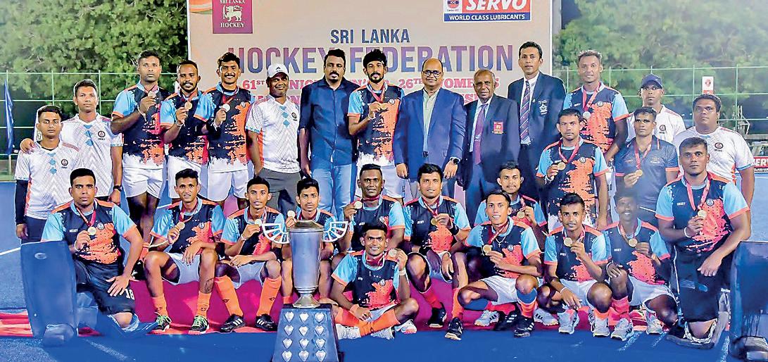 Defence Services dominate hockey and recreate history