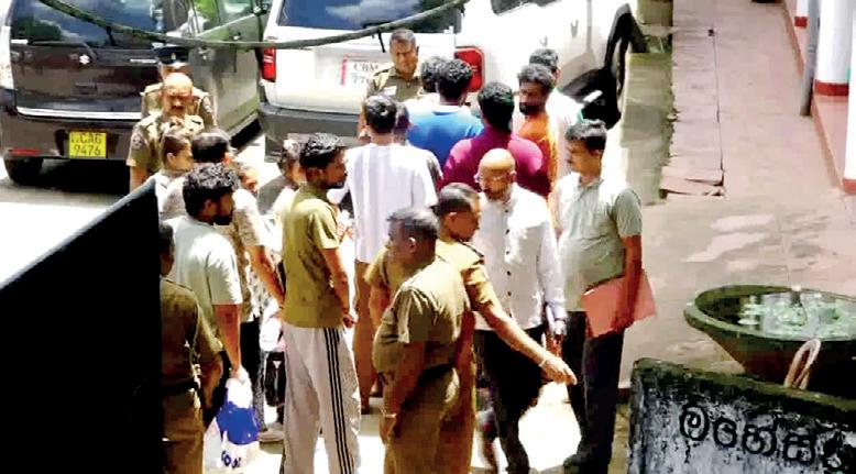 Foreigners arrested for running gambling den