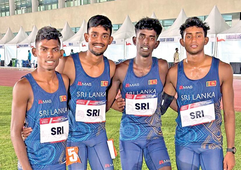 Rumesh Tharanga Secures Gold at Indian Open and Direct Qualification for 2025 World Athletics Championship