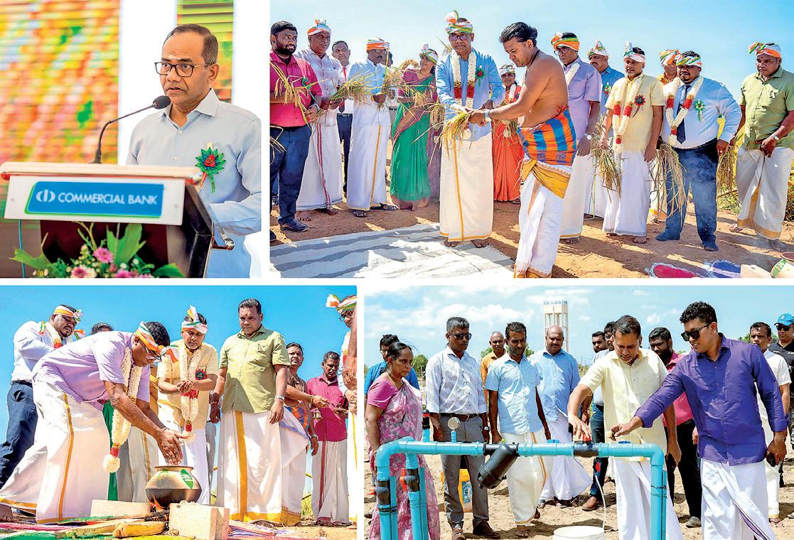 COMBANK MARKS HARVEST SUCCESS IN VAVUNATHIVU WITH AGRI MODERNISATION VILLAGE PROGRAMME