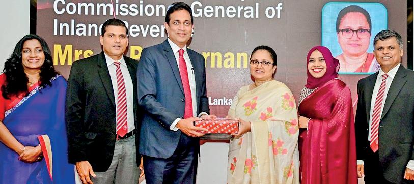 CA SL felicitates IRD Commissioner General