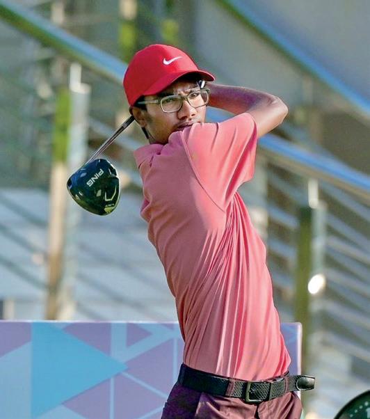 Golfer Danushan ends runner-up in Pakistan