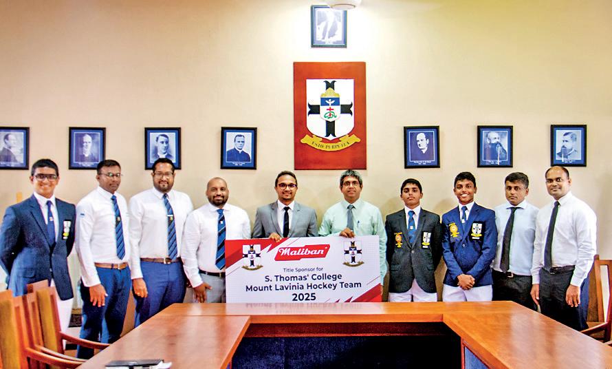 Maliban strengthens 70-year sporting legacy with S. Thomas' College hockey