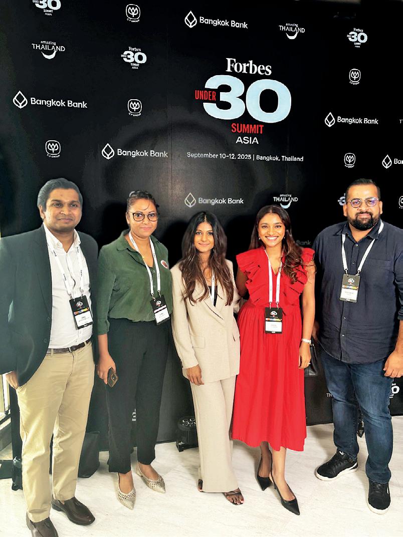 Sri Lankan entrepreneurs shine at Forbes Under 30 Summit Asia 2025