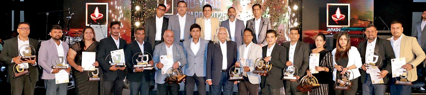 Janashakthi Life rewards top achievers at Mid-Year Awards 2025