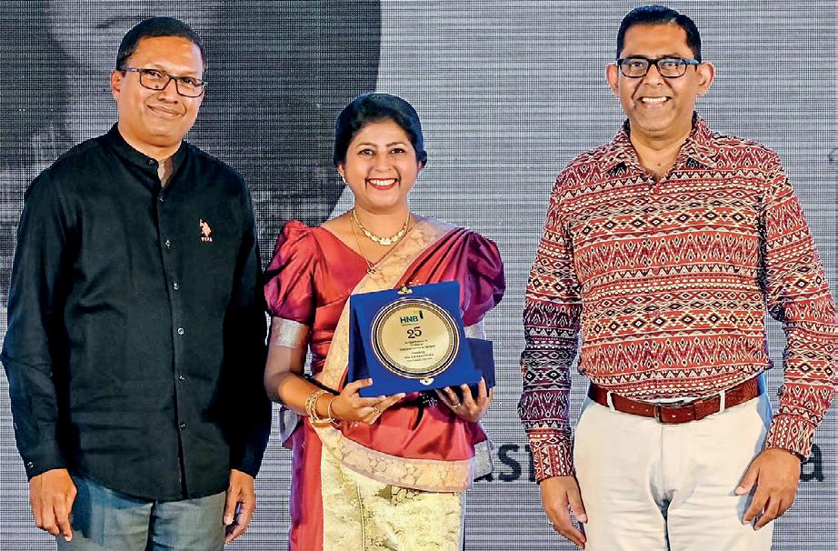 HNB felicitates employees completed 25 years of service
