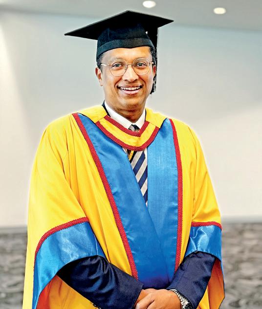 Honorary Doctor of Business awarded to Dilmah’s Dilhan