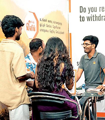 Sampath Bank at Nallur Kandaswamy Kovil festival