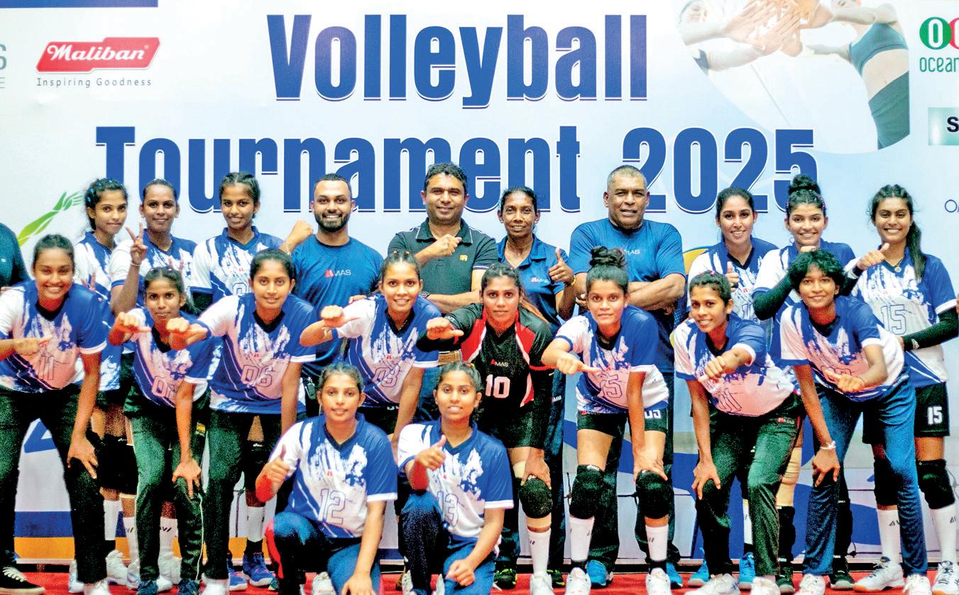 MAS stamp their class at Mercantile Volleyball