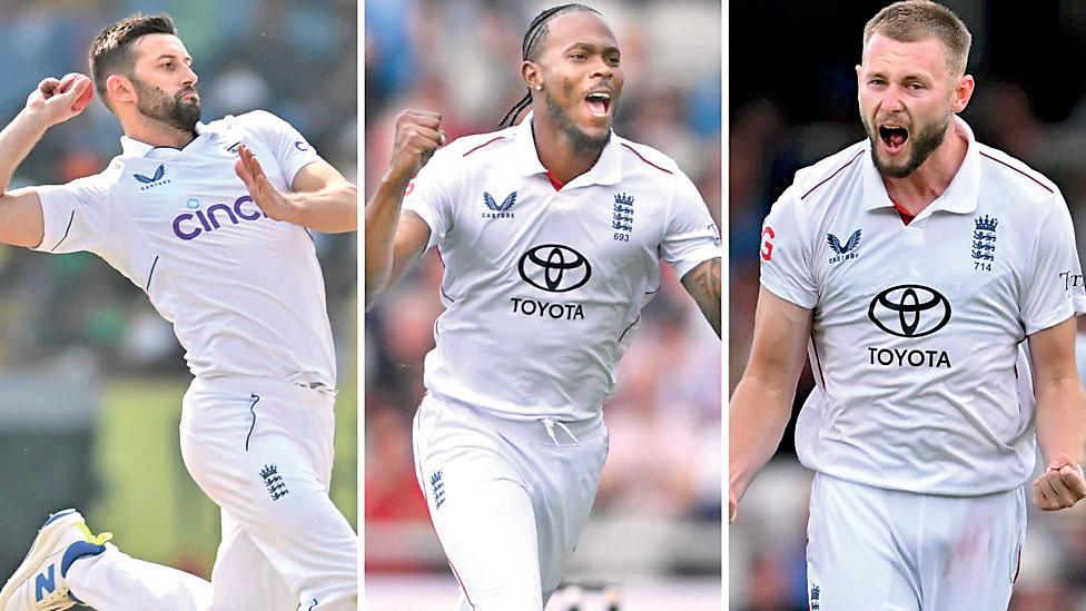 England pick most hostile bowling attack since 1970