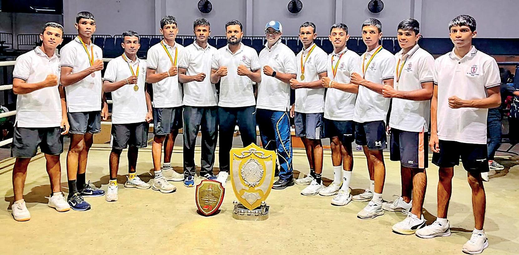 ST. SYLVESTER’S AND HEMAMALI CROWNED BOXING CHAMPS