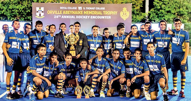 Royal College crush Thomians 5-1 to retain Chandi Chanmugam Trophy