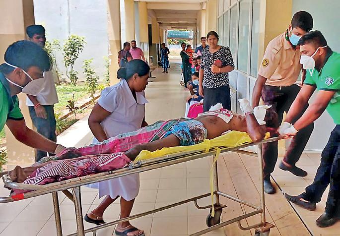 Two injured in mortar explosion