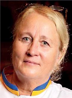 Swedish Chef Carola Magnusson at London Grill