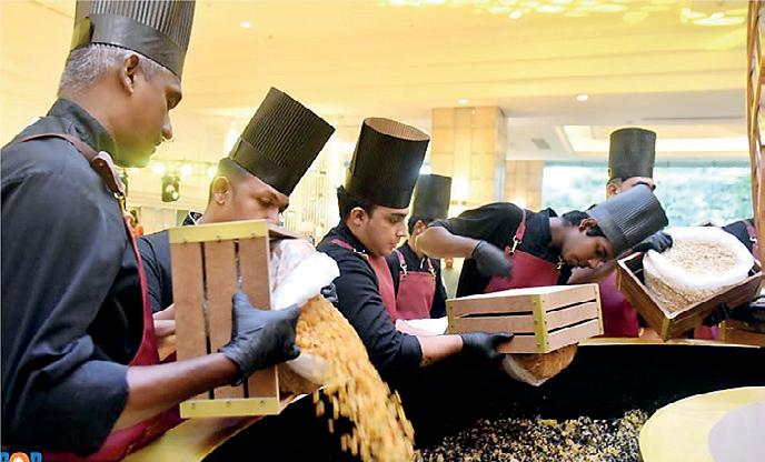 Cinnamon Grand kicks off Christmas festivities with first cake mixing of the season