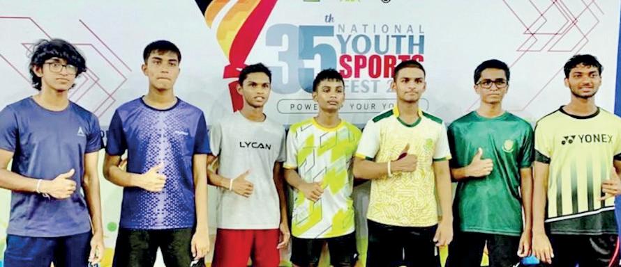 COLOMBO DISTRICT WINS BADMINTON TITLE AT YOUTH GAMES