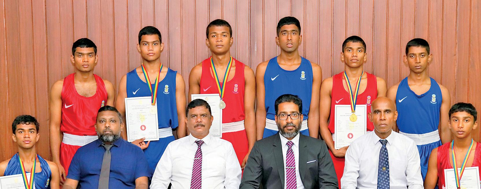 Dharmaraja crowned kings of junior boxing